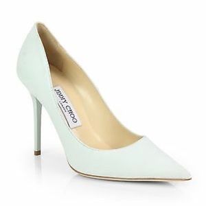 JIMMY CHOO - Anouk Sorbet Suede Pumps